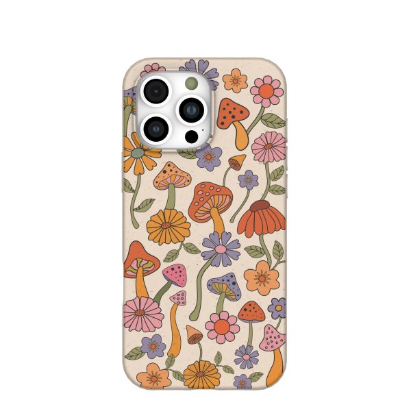 Seashell Shrooms and Blooms iPhone 16 Pro Max Case Online Sale
