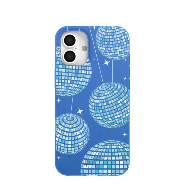 Electric Blue Blue Groove iPhone 16 Plus Case Supply