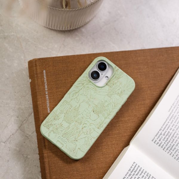 Sage Green Green Oasis iPhone 16 Plus Case Cheap - Image 2