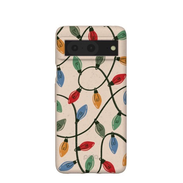 Seashell Holiday Lights Google Pixel 8 Case Hot on Sale