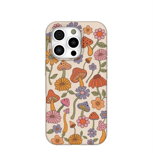 Seashell Shrooms and Blooms iPhone 16 Pro Case Sale