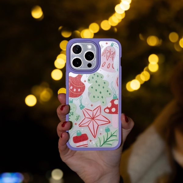 Clear Festive Flair iPhone 15 Pro Max Case With Lavender Ridge Online Sale - Image 2