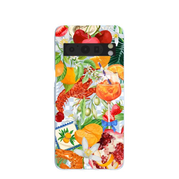 Powder Blue Mediterranean Summers Google Pixel 8 Pro Case on Sale