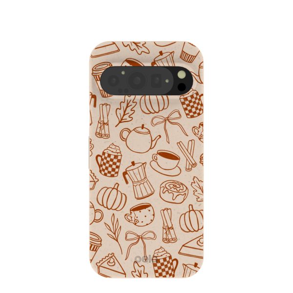 Seashell Pumpkin Spice Google Pixel 9 9 Pro Case Hot on Sale