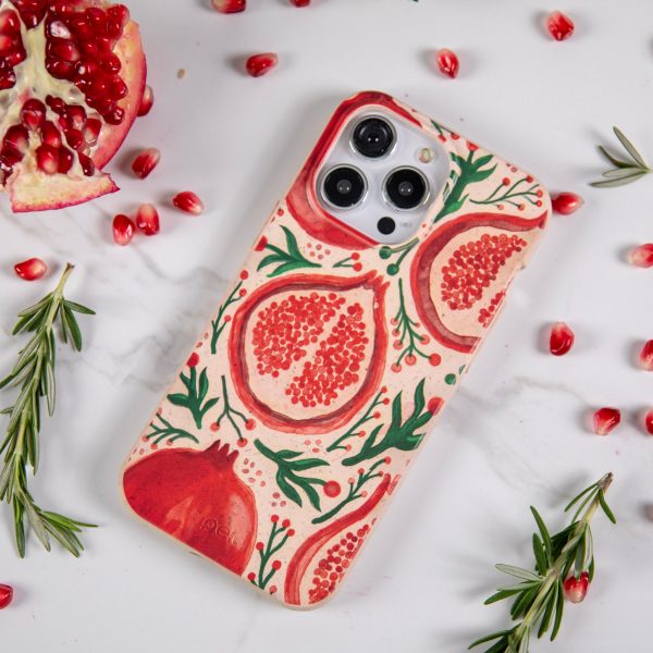 Seashell Pomegranate Cheer iPhone 12 Mini Case Online now - Image 3