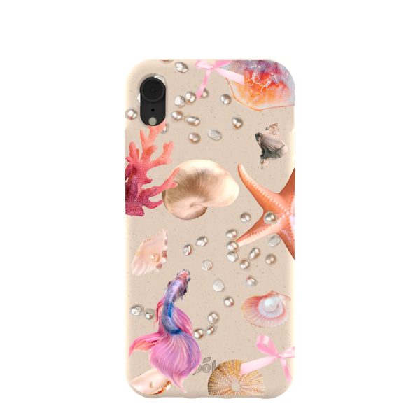 Seashell Aqua Dreams iPhone XR Case Sale