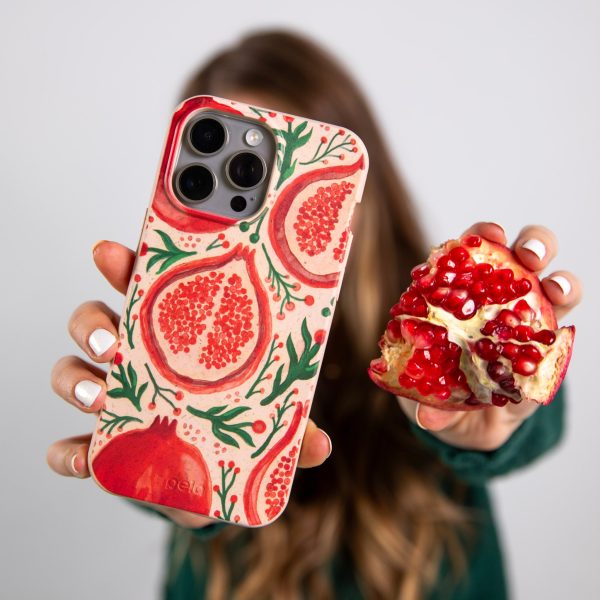 Seashell Pomegranate Cheer iPhone 12 Mini Case Online now - Image 2