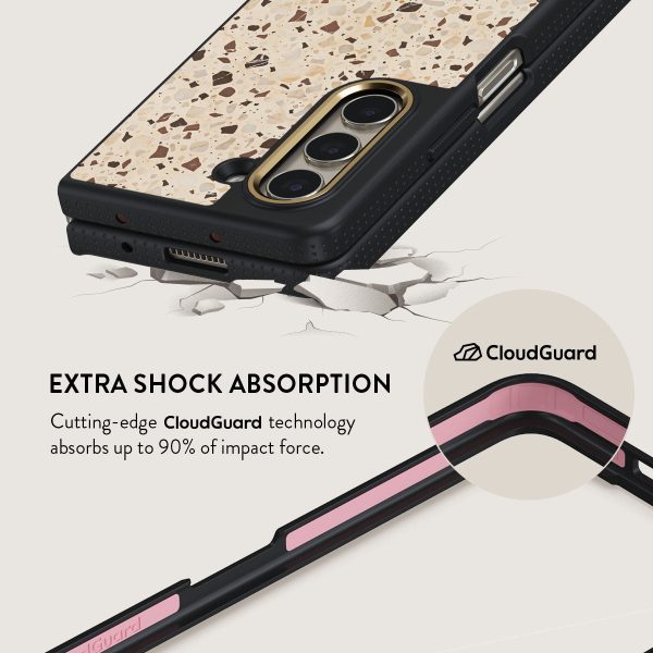 Distant Noise - Terazzo Samsung Galaxy Z Fold 5 Case Cheap - Image 3