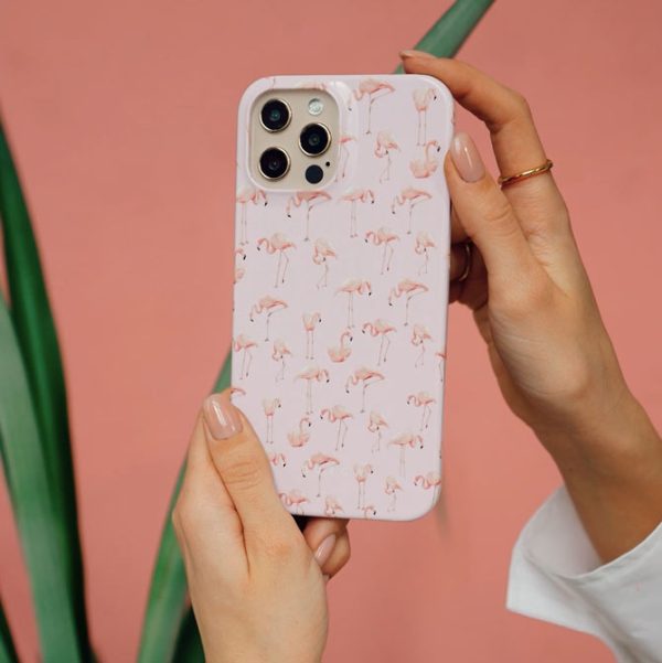 Nostalgic Pink - Flamingos OnePlus 12 Case on Sale - Image 5