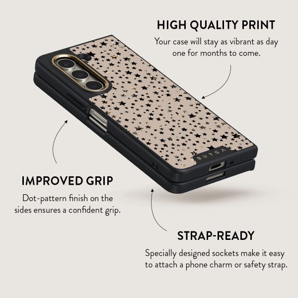 Sparkling Tiara - Stars Samsung Galaxy Z Fold 5 Case For Cheap - Image 5